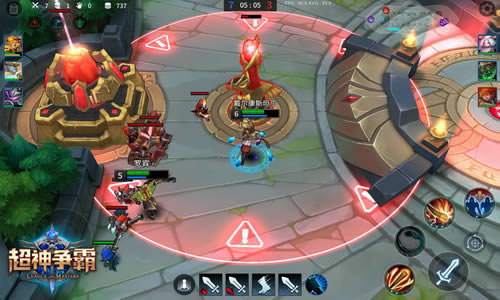 《超神争霸》手游 3V3地图解析