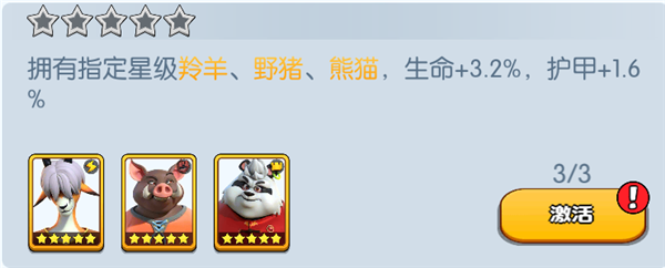 《宠兽争斗》手游 羚羊羁绊加成介绍