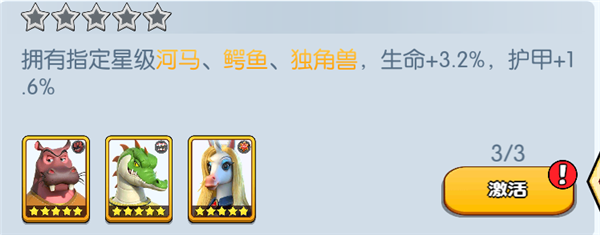 《宠兽争斗》手游 河马羁绊加成介绍