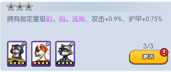 《宠兽争斗》手游 黑豹羁绊加成介绍