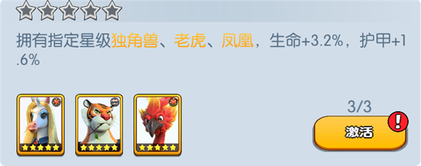 《宠兽争斗》手游 独角兽羁绊加成介绍