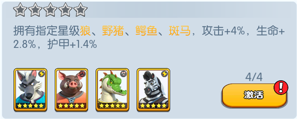 《宠兽争斗》手游 狼羁绊加成介绍