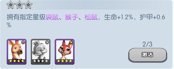 《宠兽争斗》手游 袋鼠羁绊加成介绍