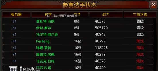 《全民奇迹MU》不带玩儿概率的 众神争霸押注Tips
