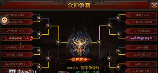 《全民奇迹MU》最终的劲爆 众王之王花落谁家