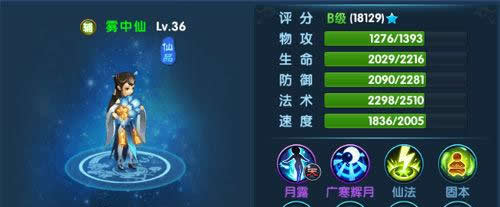 《仙灵奇缘》手游 角色属性分析