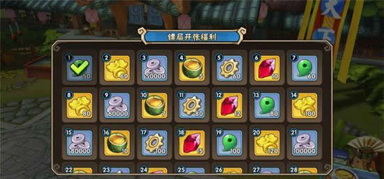 《龙门镖局》新手每日奖励介绍