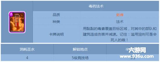 《皇室战争》手游 最强史诗卡排名推荐