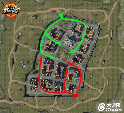 《3D坦克争霸》手游 5大地图伏击路线选择