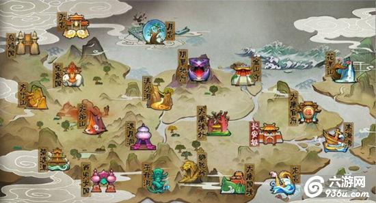 《梦幻西游无双版》手游 地图介绍说明