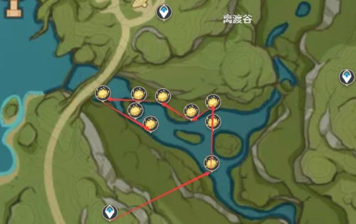 《<a href=https://www.936u.com/app/1075/ target=_blank class=infotextkey>原神</a>》手游 月莲在哪里采集 月莲采集路线