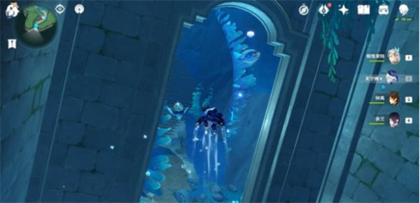 《原神》手游 水形幻人地洞位置