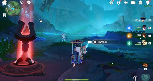 《原神》手游 水形幻人锚点解锁方法