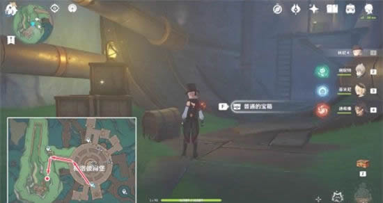 《原神》手游 梅洛彼得堡宝箱的位置