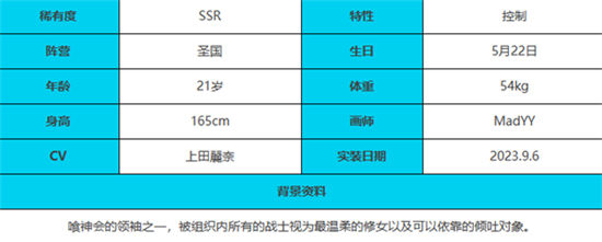 《绯色回响》手游 夜莺技能效果详细介绍 最新攻略