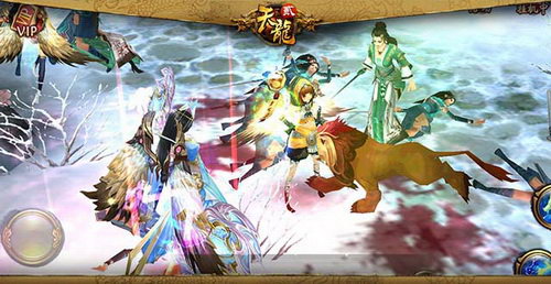 《天龙八部3D》手游  血战灵鹫宫