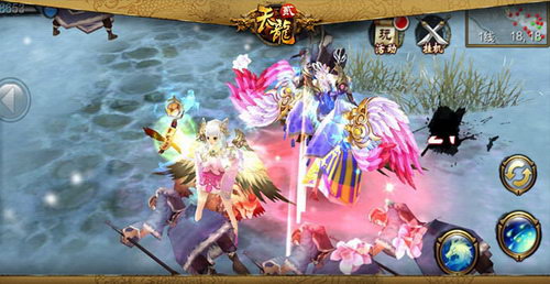 《天龙八部3D》手游  美梦成真！身披神翼带你飞